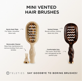 Mini Vented Brush | Tortoise