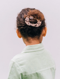 Round Flat Hair Clip | Small | Blonde Tortoise