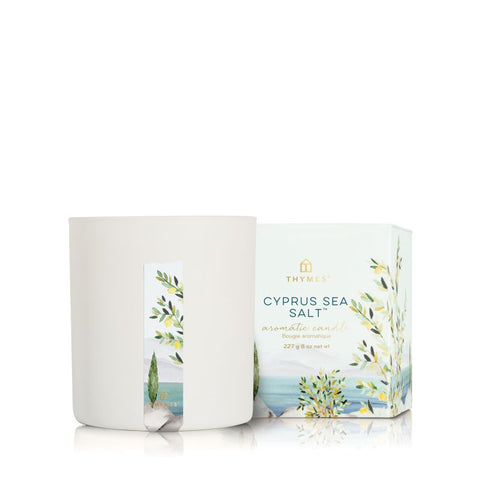 Thymes Cyprus Sea Salt Poured Candle
