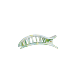 By the Sea Shore | Small | Flat Round Hair Clip