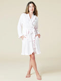 Ruffle Chenille Robe 36"