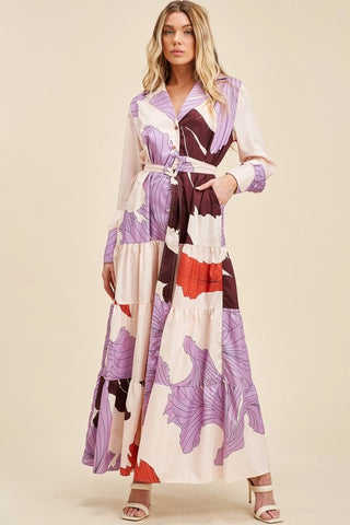 Maxi Dress with Belt