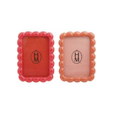 Resin Scalloped Photo Frame