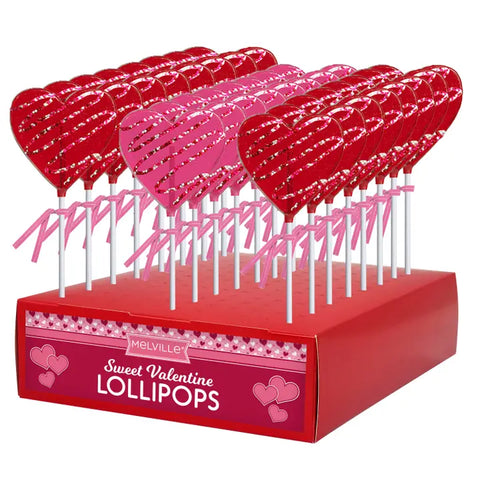 Heart Shaped Lollipops