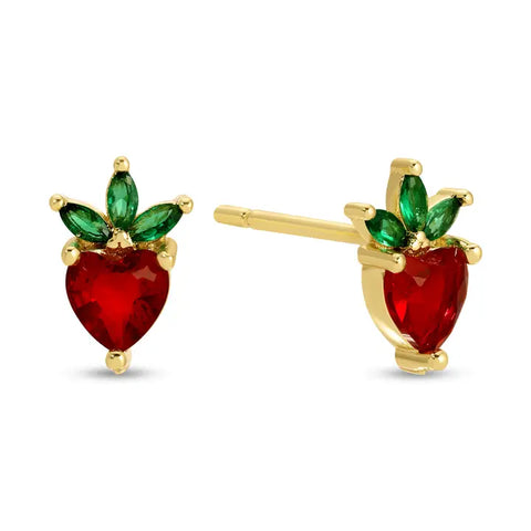 Strawberry Studs