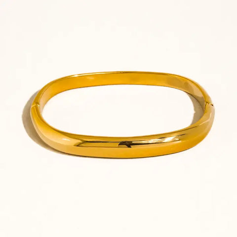 Renzi 18K Gold Non-Tarnish Classic Bangle
