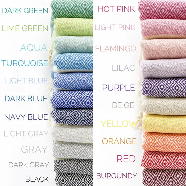 Turkish Peshtemal Towel - Sand Resistant Beach Towel
