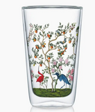 Bird and Branch Glass