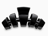 Jet Black | Large Classic Hair Clip