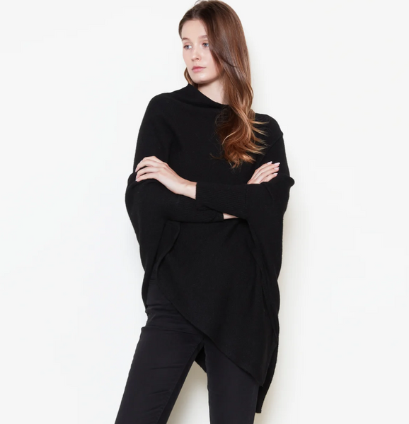Triangle Poncho with Sleeves
