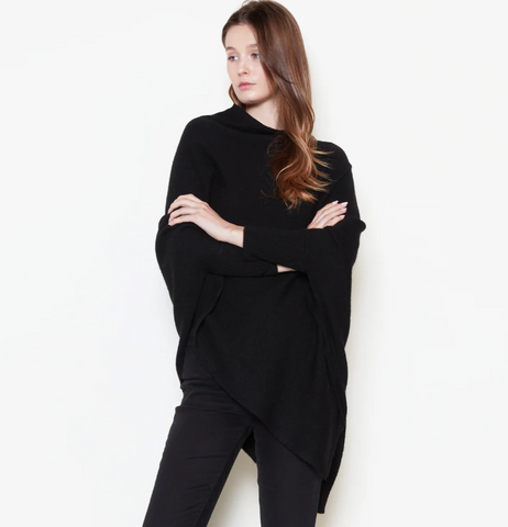 Triangle Poncho with Sleeves