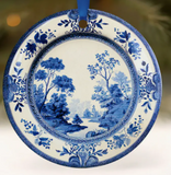 Blue Chinoiserie Ornament