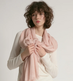 Sheer Cotton Long Scarf