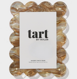 Brown Marbled Acrylic Picture Frame | Large
