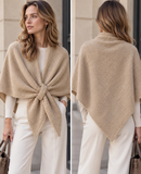 Triangle Poncho Scarf | Camel