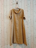 Linen Boatneck Dress