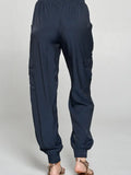 Woven Cargo Pants - Deep Navy