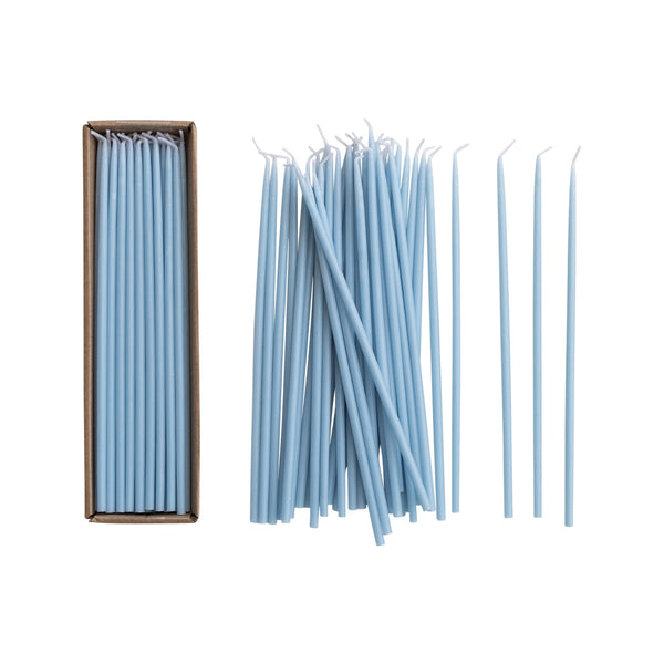 Unscented Thin Taper Candles in Box