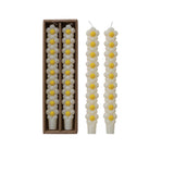 Daisy Shaped Taper Candles