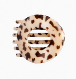Blonde Tortoise | Medium Flat Circle Hair Clip
