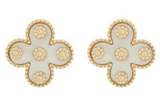 Antique Clover Studs