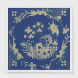 La Chinoiserie Cobalt Cocktail Napkin