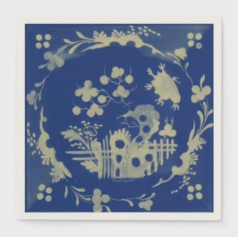 La Chinoiserie Cobalt Cocktail Napkin