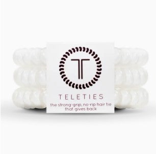 Coconut White | Small Hair Ties