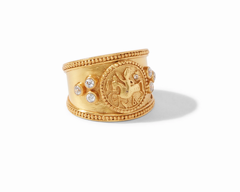 Julie Vos :: Coin Crest Ring