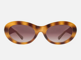 Cora Milky Tortoise | Kohv Sunglasses