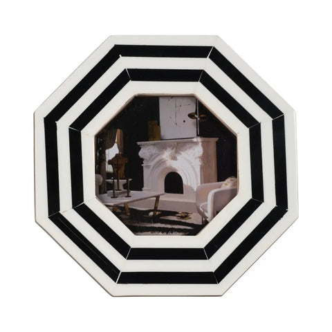 Resin Lines Octagon Photo Frame