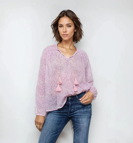 Karma Printed Blouse