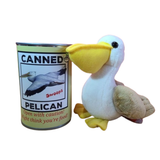 Swoops the Canned Pelican - Eco-Friendly and Recycled Gift: Pop Top Lid