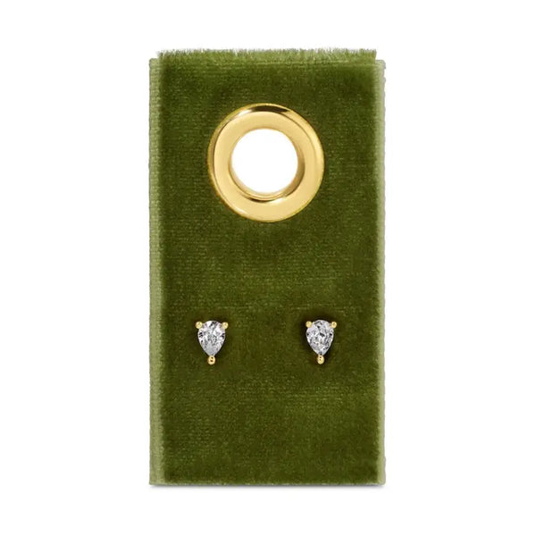 Minimalist Teardrop Studs