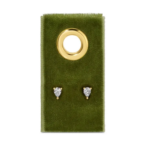 Minimalist Teardrop Studs