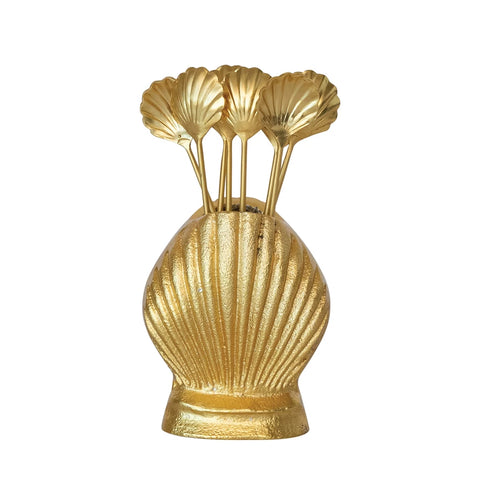 Appetizer Picks in Shell Holder