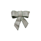 Stoneware Striped Bow Décor/Wall Hanging