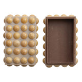 Handmade Marbled Resin Bobbin Box