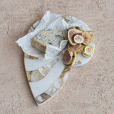 Marble Nautilus Shaped Cheese/Serving Board