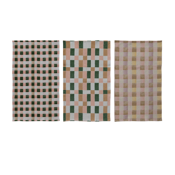 Cotton Blend Waffle Weave Tea Towel