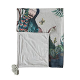 60"L x 50"W Fabric Blend Chenille Throw
