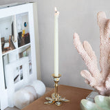 Brass Flower Shaped Taper Holder