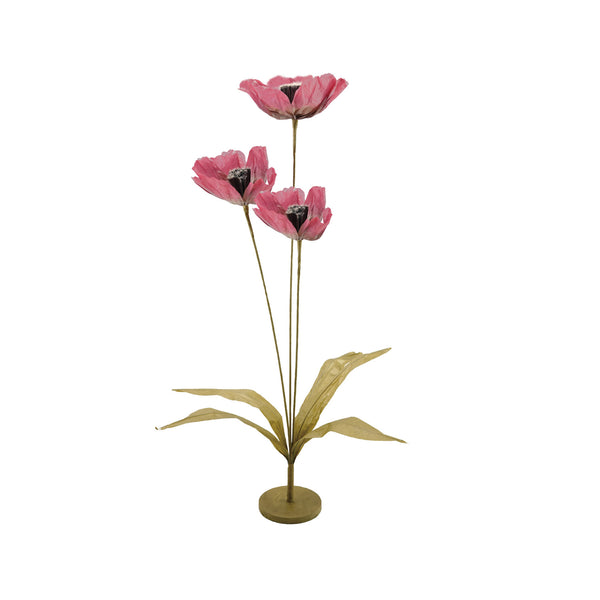 Paper Flowers with Stand