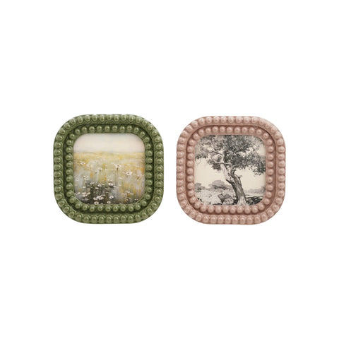 Resin Bobbin Photo Frame