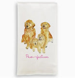 Pawfection Golden Retrievers | Tea Towel