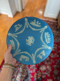 Grandmillennial China Plate Cutting Board: Reticulated Rose Medallion