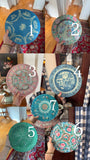 Grandmillennial China Plate Cutting Board: Blue & White