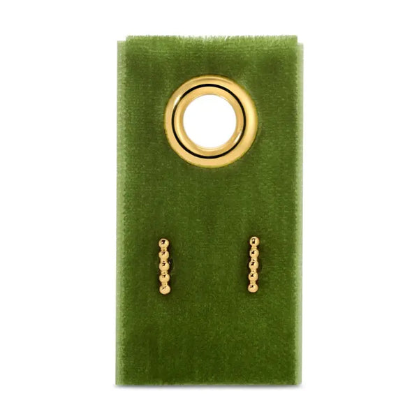 Dot Bar Studs- Gold