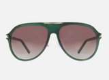 Aura Emerald Green | Kohv Sunglasses