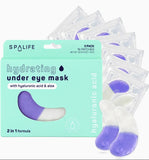 Hydrating Eye Patches | Hyaluronic Acid & Aloe | 8 Pack